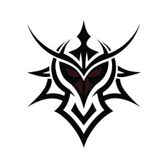 tattoo style pattern design vector art