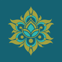 vintage pattern design vector art