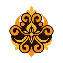 art nouveau pattern design vector art