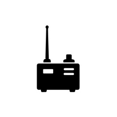 Fototapeta premium Radio trigger transmitter icon for Lighting and Light Accessories 