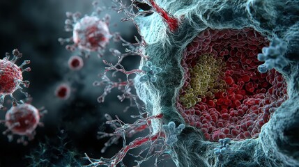 Exploring the Intricacies of Blood Cells and Their Role in Medical Laboratory Experiments Revealed in Stunning Detail