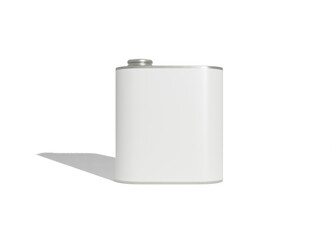 Metallic Coffee Can Mockup