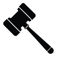 Legal Gavel Vector Icon