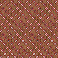 Abstract geometric pattern design with colorful shapes
