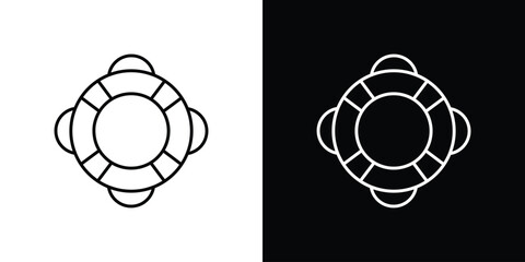 Life buoy icon Design Template vector set for graphic work © Espinoza