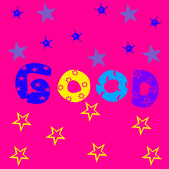 christmas background with stars