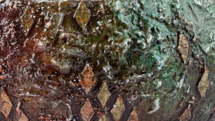 Abstract media mix background. Feature photo. Shallow depth of field.
