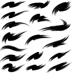 Brush Stroks_Silhouette Vector 005.eps