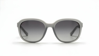 Fototapeta premium Sunglasses with Gradient Lenses on White Background