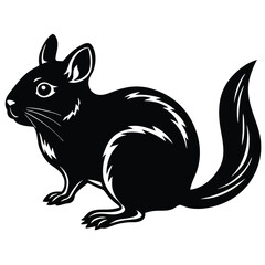 pika vector sihouette animal