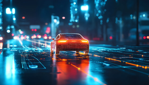 Explore the digital transformation of automobiles. Smart cars, IoT, and advanced driver-assistance systems