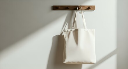 Tote Bag Mockup Hanging