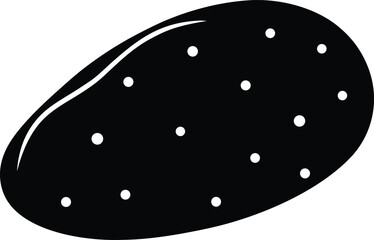 potato vector icon.