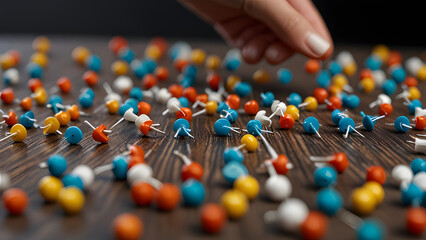 Obraz premium mixing console in the crowd