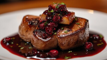 Gourmet Steak Dish