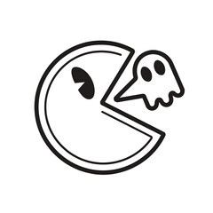 vector illustration of a skull