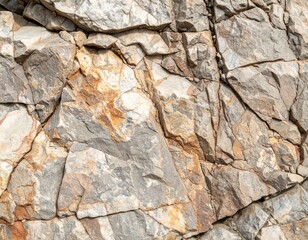 Natural Rocky Surface with Textured Details
