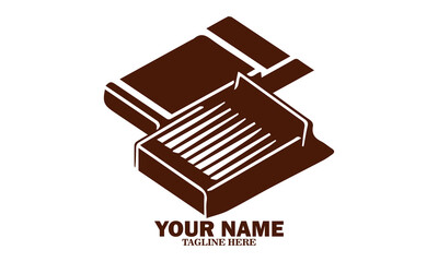 Cheerful light on matches. Cartoon vector illustration matches icon and matches logo design Isolated on White Background