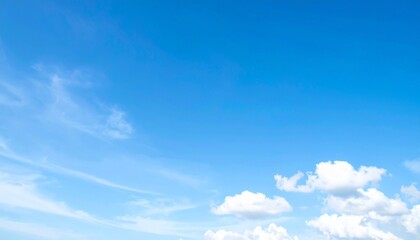 Fototapeta premium 青い空と白い雲