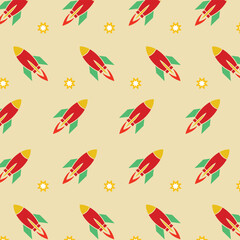 Abstract geometric pattern design with colorful shapes