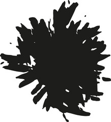 Brushstroke mark abstract shape Ink Blot