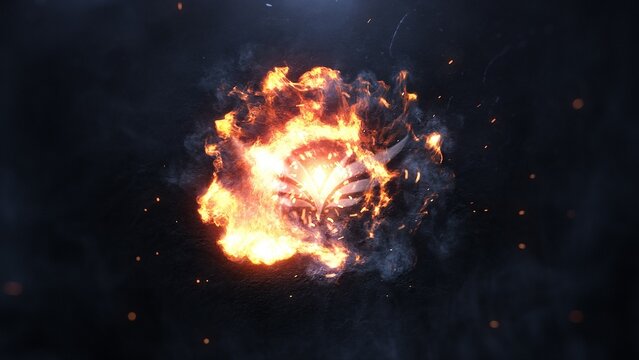 Fireswirl Logo - Logo or Text Intro