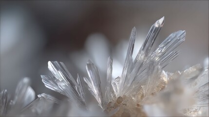 Scolecite crystals showing prismatic and acicular habits