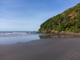 tropical beach in brazil