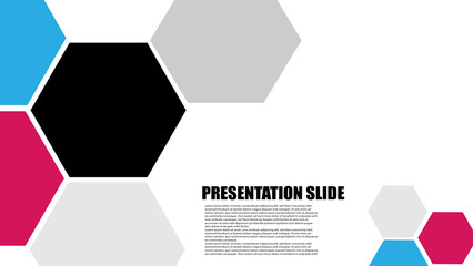 Fototapeta premium Black pink and blue business letterhead template design. Creative letterhead template design with pink and silver color. A4 letterhead template design. Modern letterhead design template.