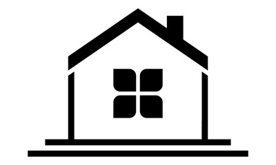 simple home property logo