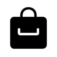Shopping bag icon vector illustration