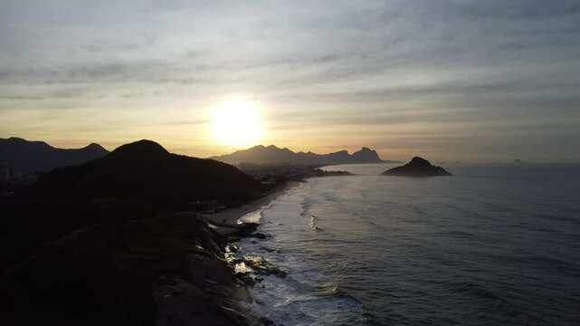 Nascer do sol mirante do roncador