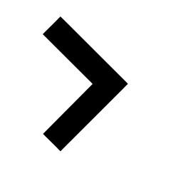 Chevron right icon vector illustration