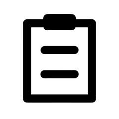 Clipboard list icon vector illustration