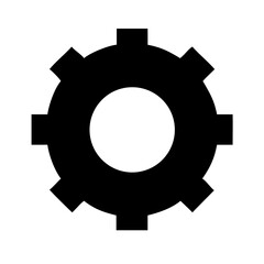 Gear cog icon vector illustration