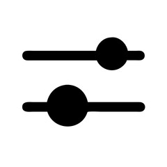 Control panel icon vector illustration