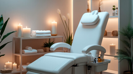 Cosmetology beauty treatment room spa