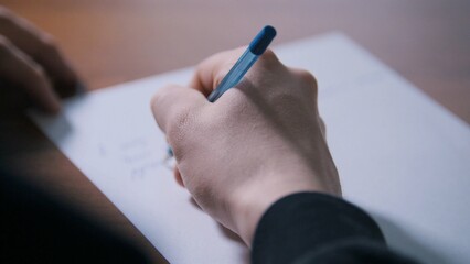 businessman signing a document