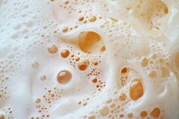 vibrant color image of closeup bavarian beer with foam on a table