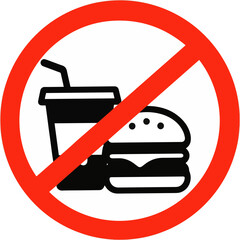 no outside food