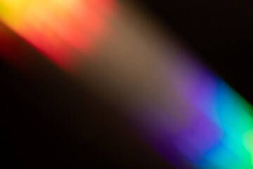 light leak overlay effect with blur rainbow light leaks and bokeh,retro grain noisy film distressed texture light leak flare on black background,retro film overlay
