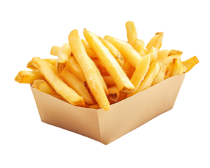 French fries in a container 