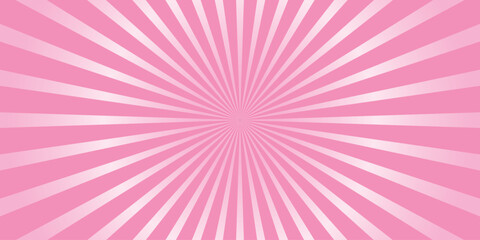 Pink burst radial background with sun rays radiating outward a versatile design for posters flyers and digital media