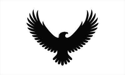 Fototapeta premium Majestic eagle illustration detailed vector graphic