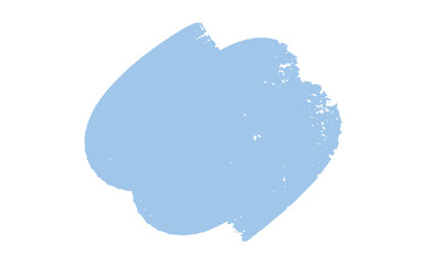 Sky Blue Paint Stroke