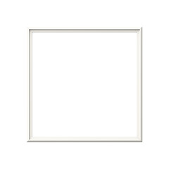 blank photo frame isolated