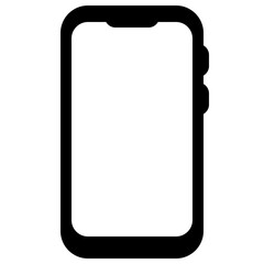 Modern Smartphone with Touchscreen