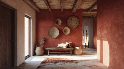 Mediterranean rustic home