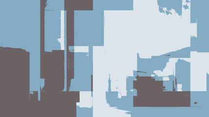 Naklejka premium Abstract geometric shapes overlap in layered composition background design