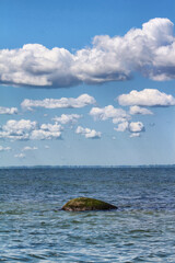 Findling im Rügischen Bodden